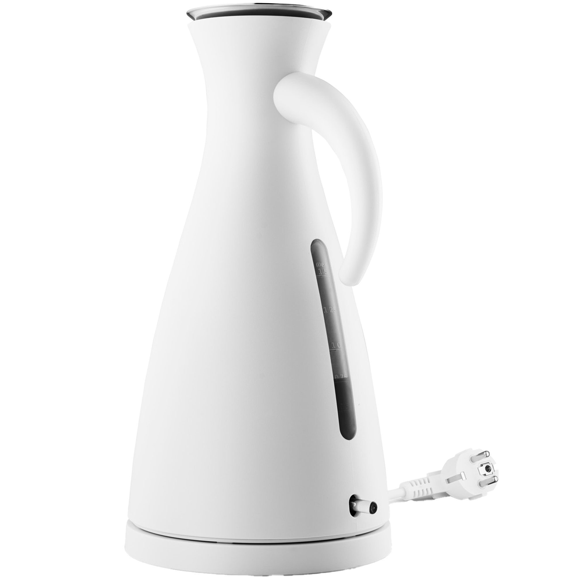 Elkedel 1,5 liter, mat hvid