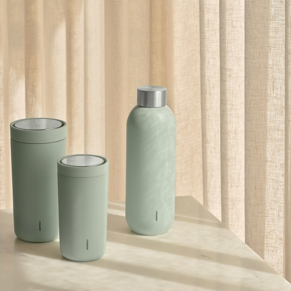 Keep Cool Drikkeflaske 0,6 liter, minty moss