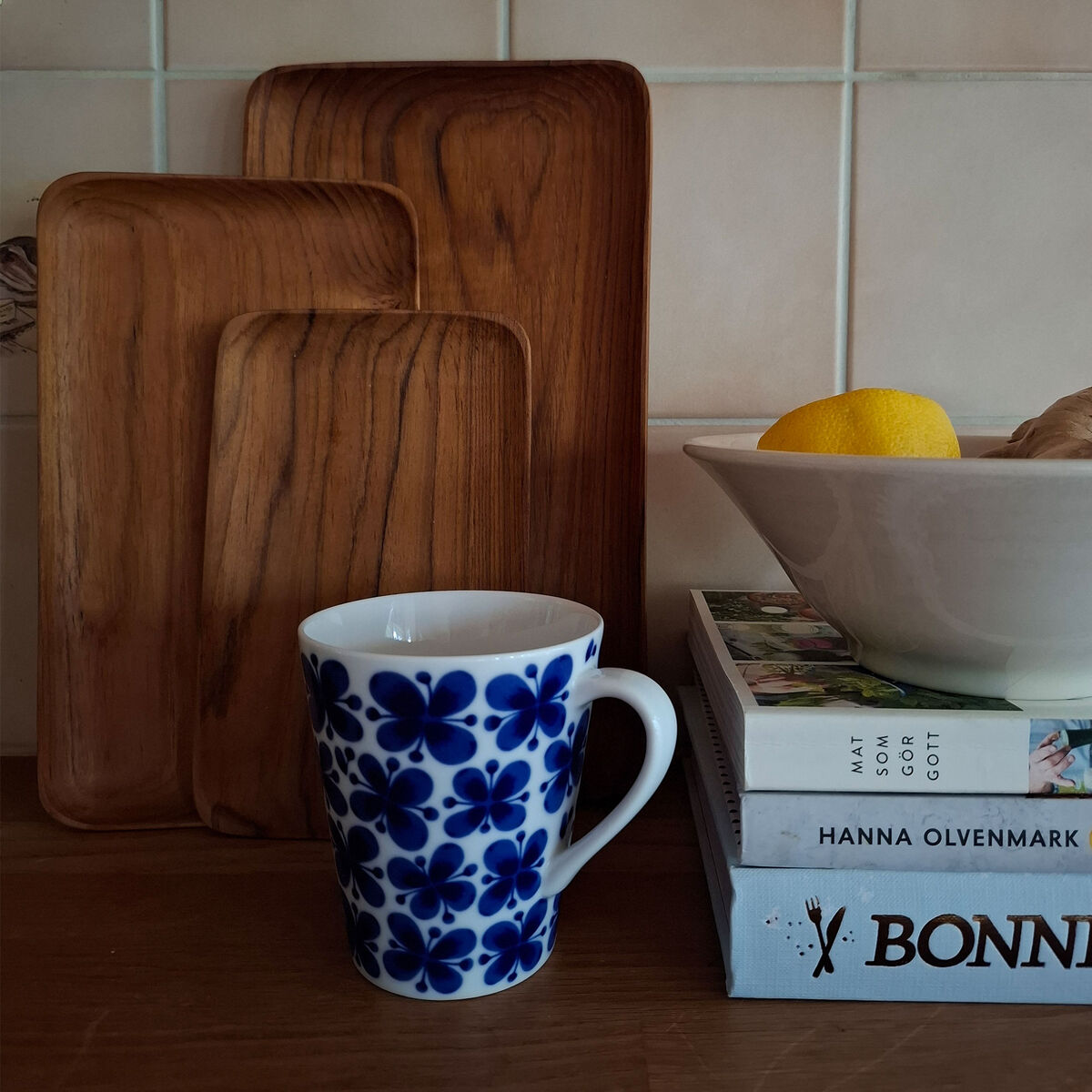 Tarjotin large 30 x 20 cm, teak