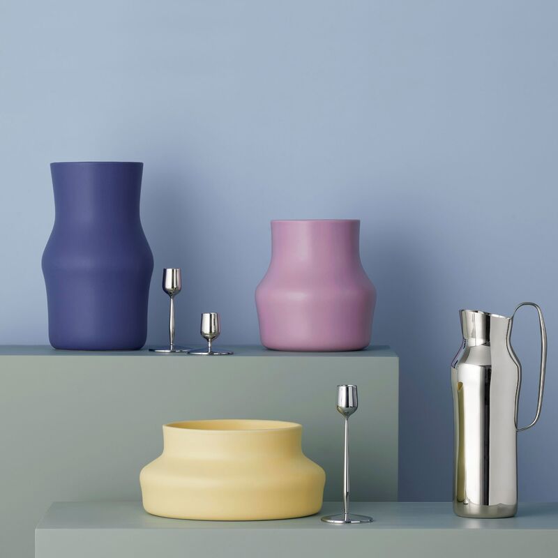 Dorotea lysestake 7x5,5 cm, blank stål