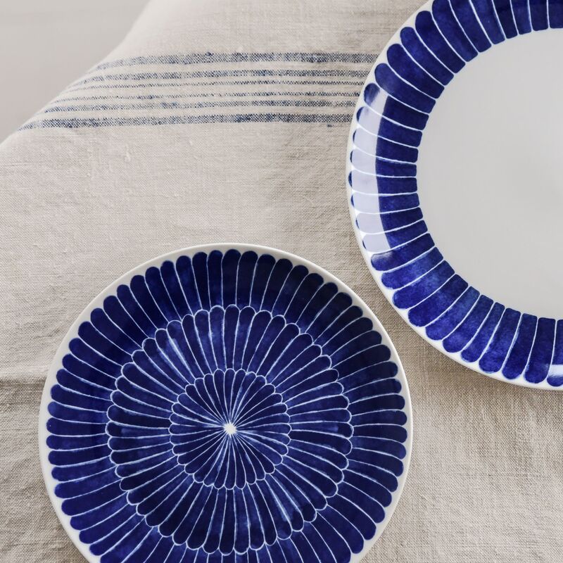 Selma asetti, 21 cm, siniset sulat