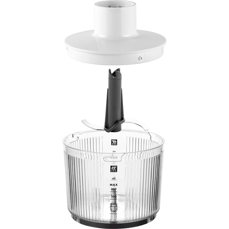 hacktillbehör för stavmixer, vit