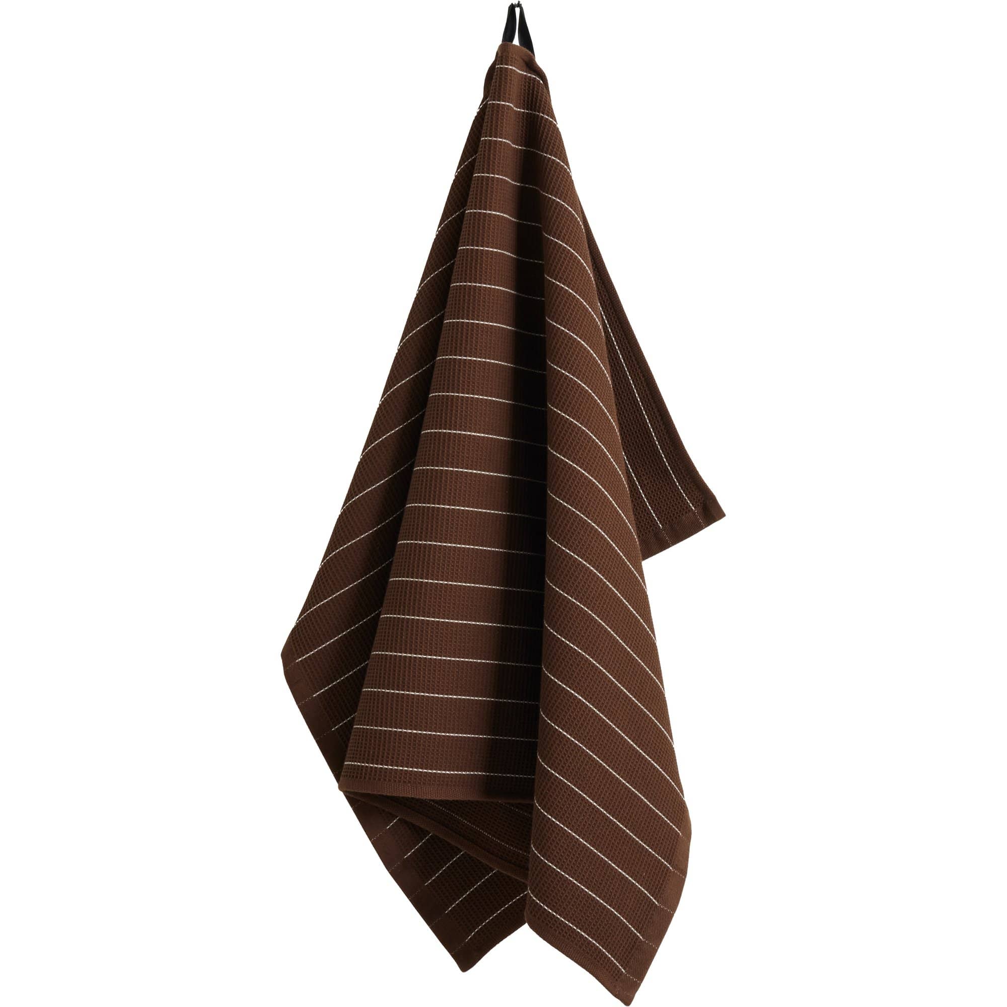 Produktfoto för HAY Canteen kökshandduk, brown pinstripe