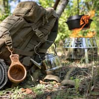 Puinen kuksa oliivipuuta