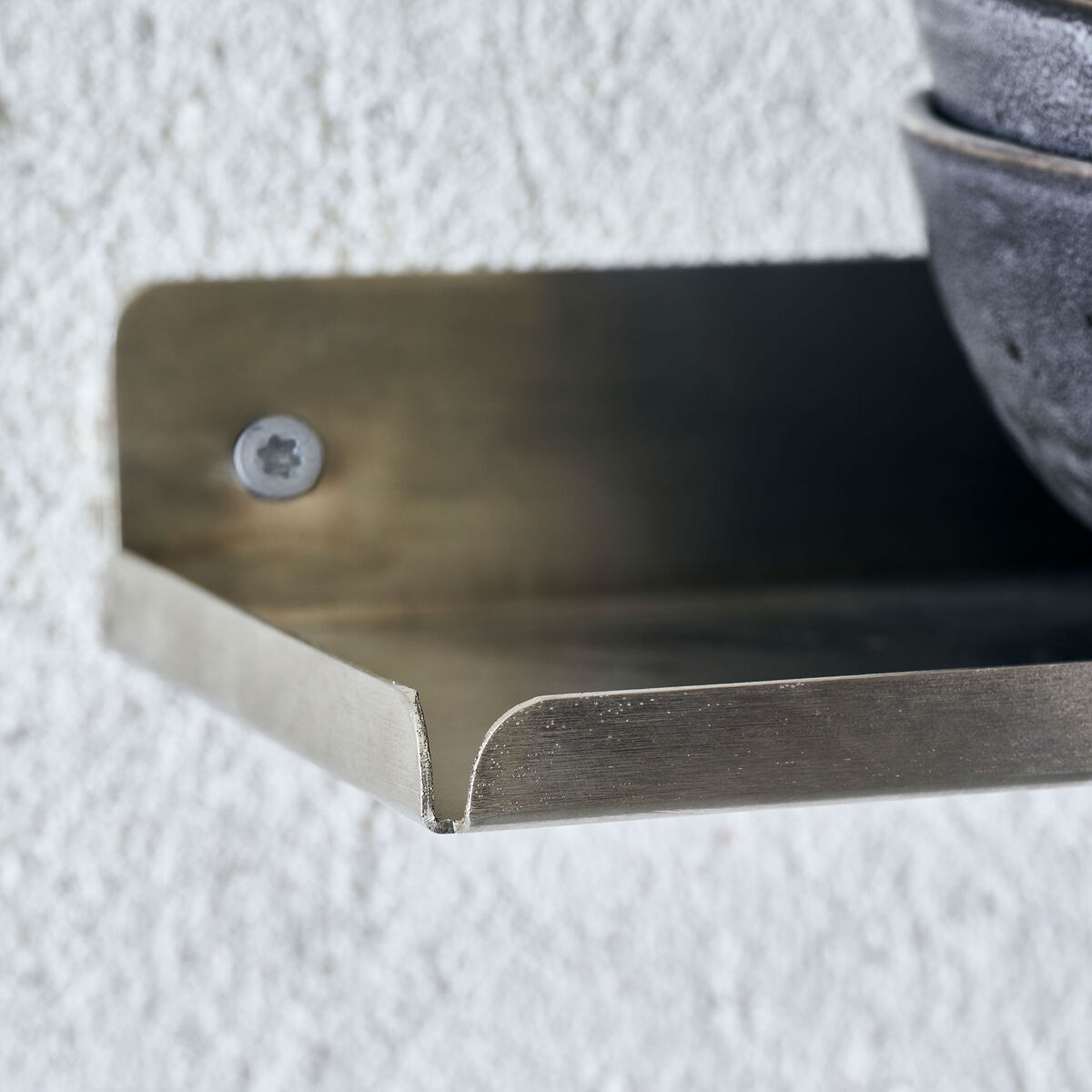 House Doctor Ledge Væghylde 43 cm, sølv