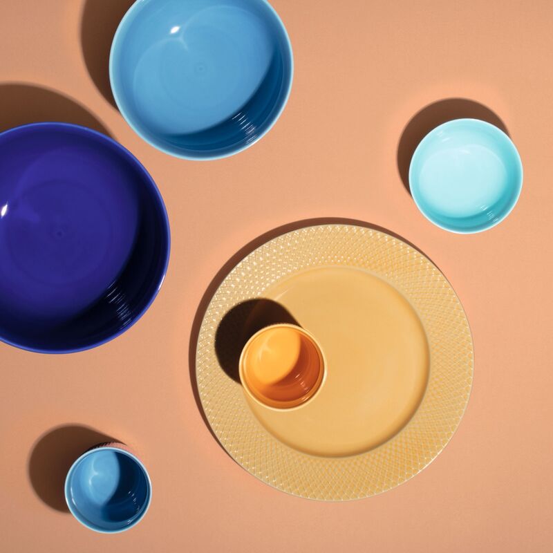 Rhombe Color Skål 11 cm turkis