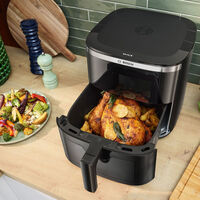 Serie 6 airfryer 7,2 liter, svart