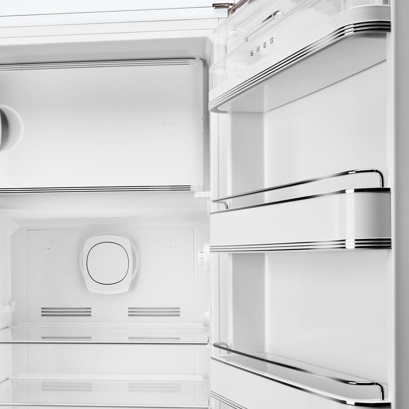 Smeg FAB28RWH6 Jääkaappi Pakastinlaatikolla 153 cm, saranointi oikealla, Valkoinen