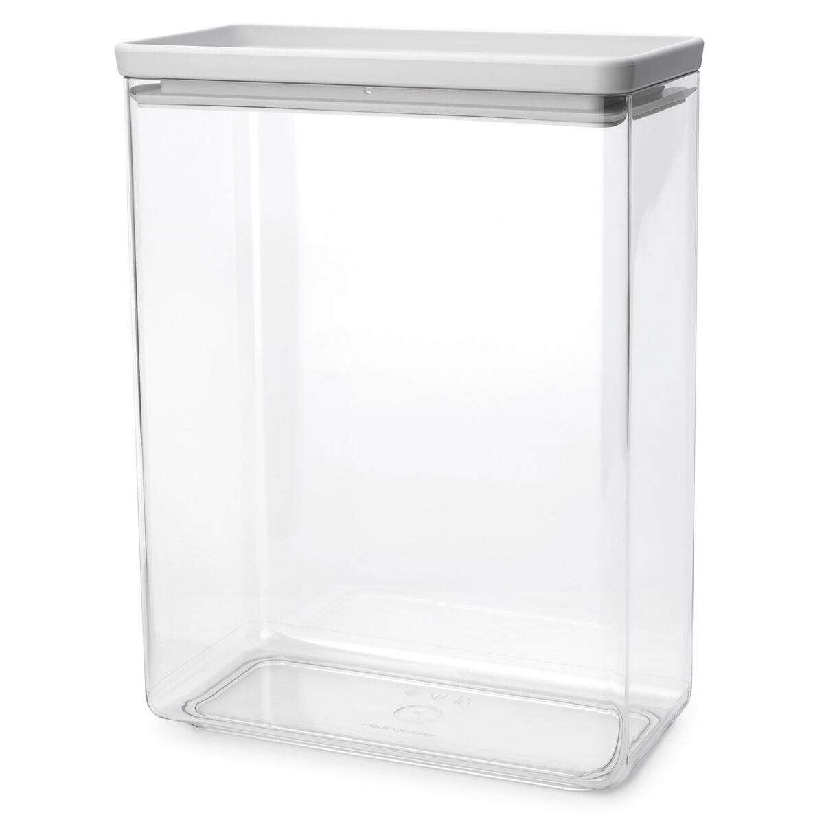 Tasty+ stapelbar förvaringsburk 5,4 liter, ljusgrå
