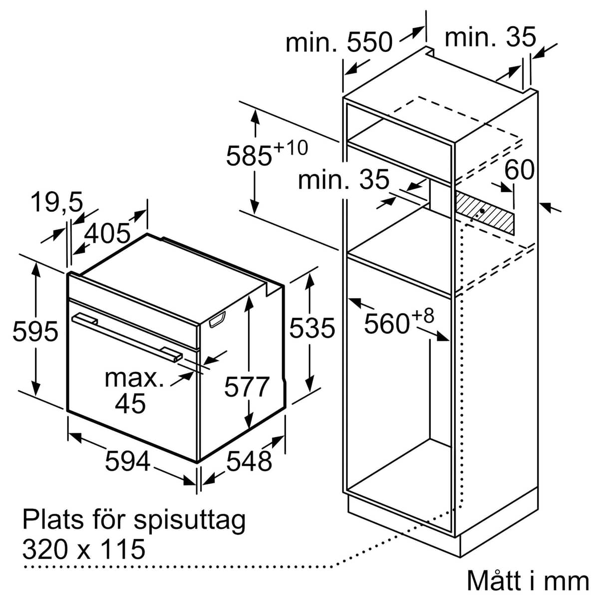 HB772A1B1 iQ700 indbygningsovn, sort