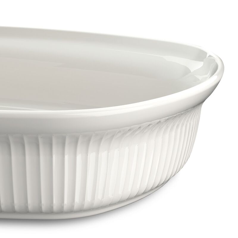 Hammershøi uuninkestävä vuoka 39 x 29,5 cm, valkoinen