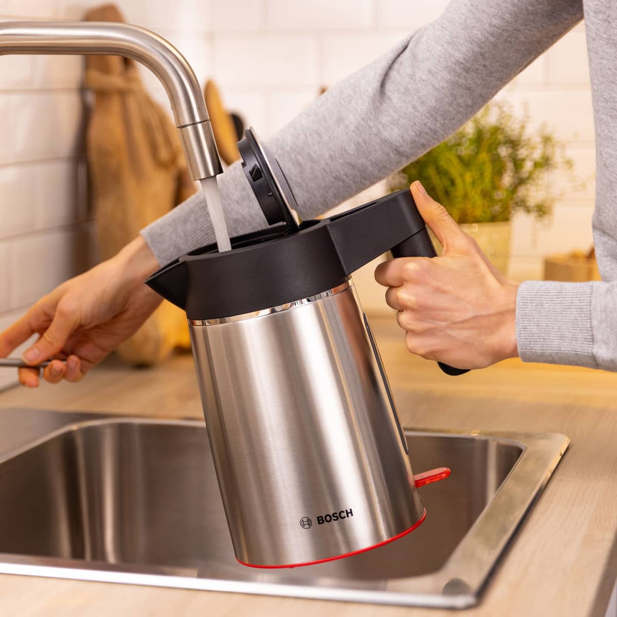 MyMoment vattenkokare 1,7 liter, rostfritt stål