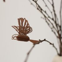 Paper Bird koriste 2-pakkaus, coffee
