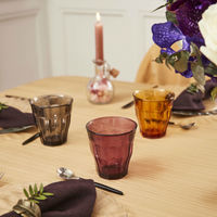 Picardie glas 25 cl, 6 stk., amber