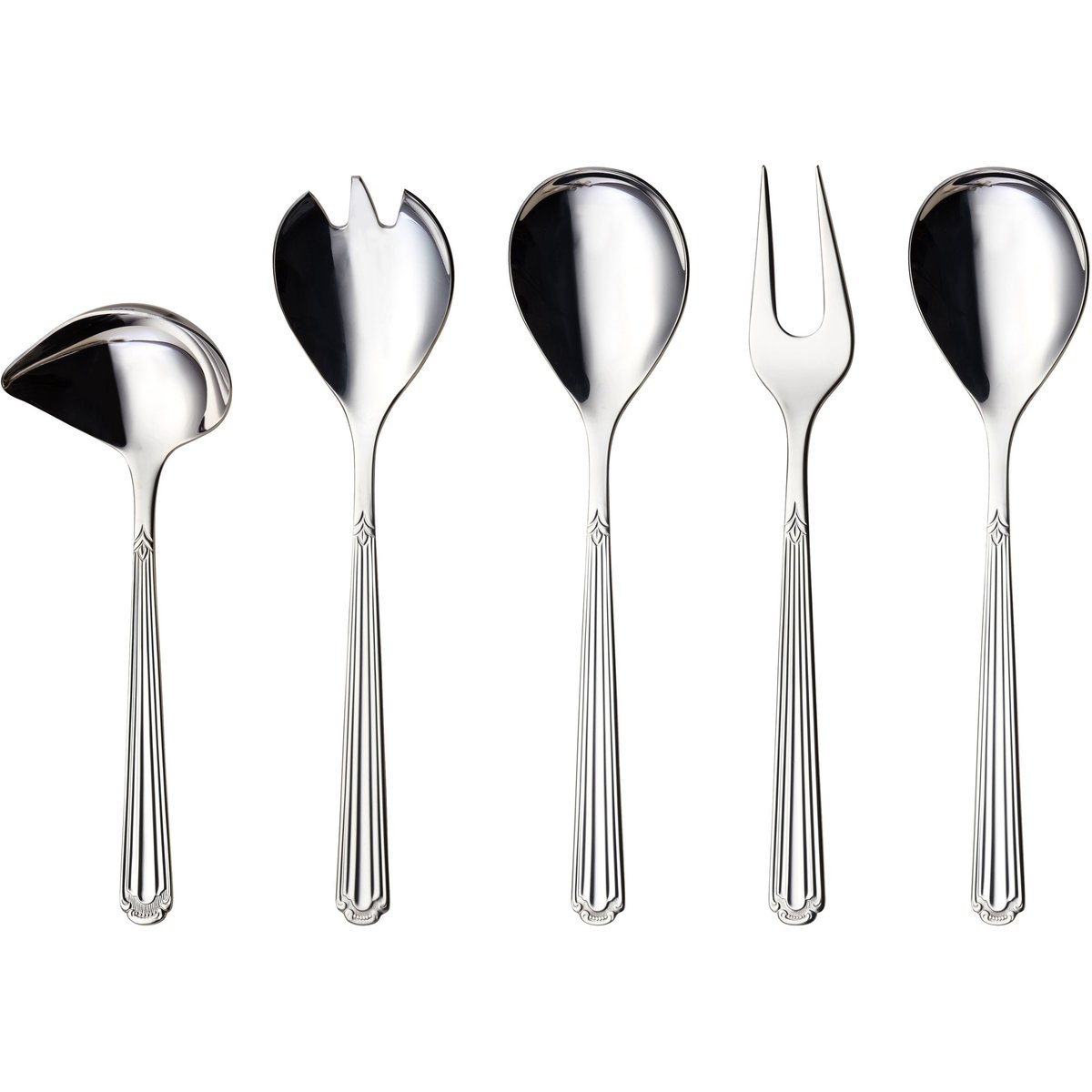 Renessanse serveringsbestick 5 delar