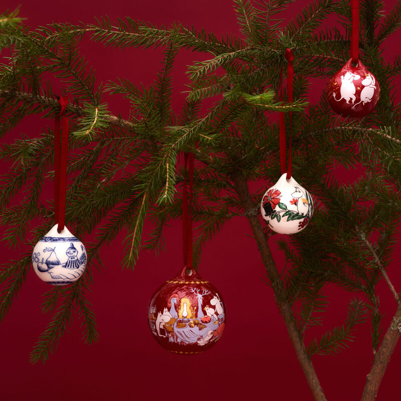 Mummi årets julekule, 3 stk.