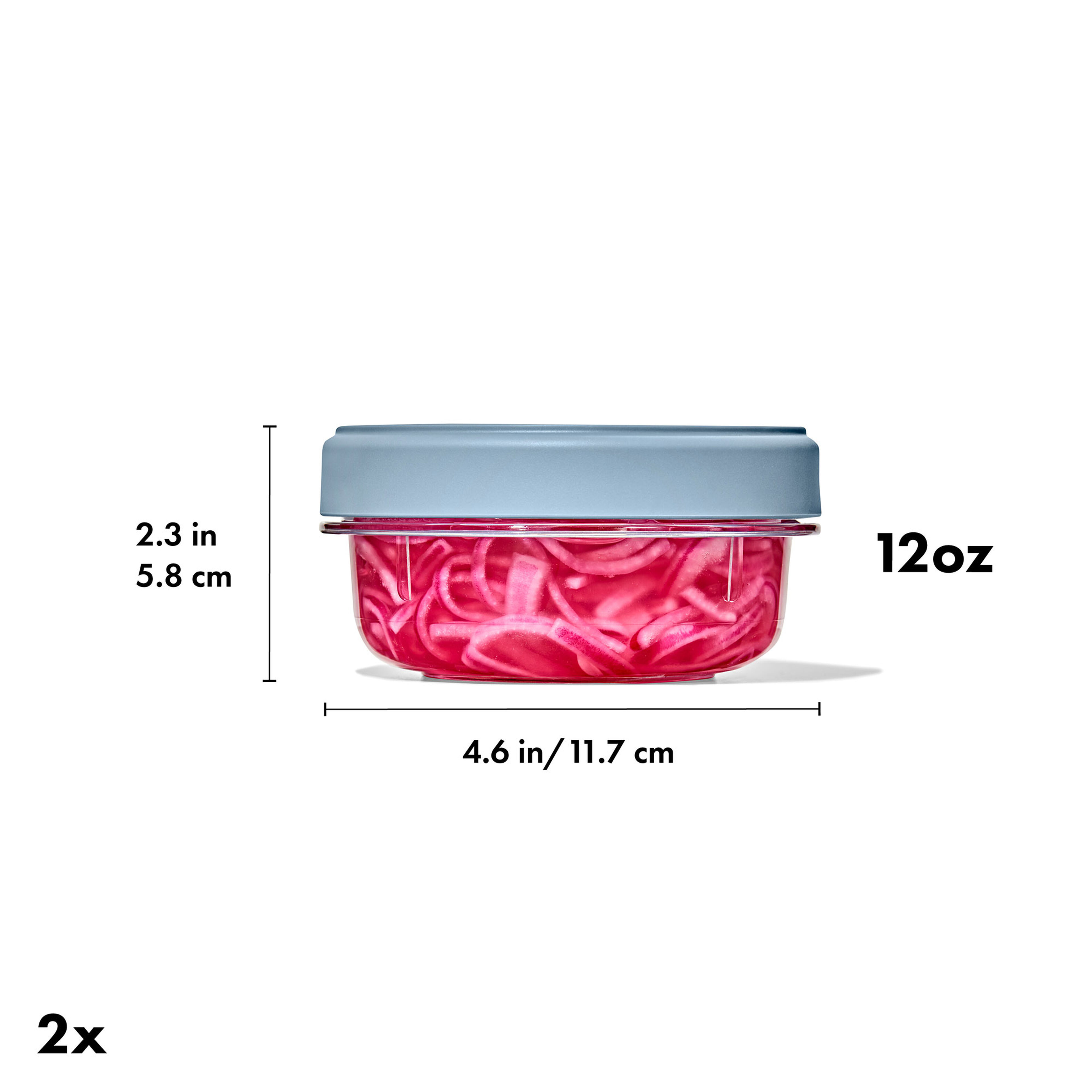 OXO Twist & Stack Container 2-pak 355 ml