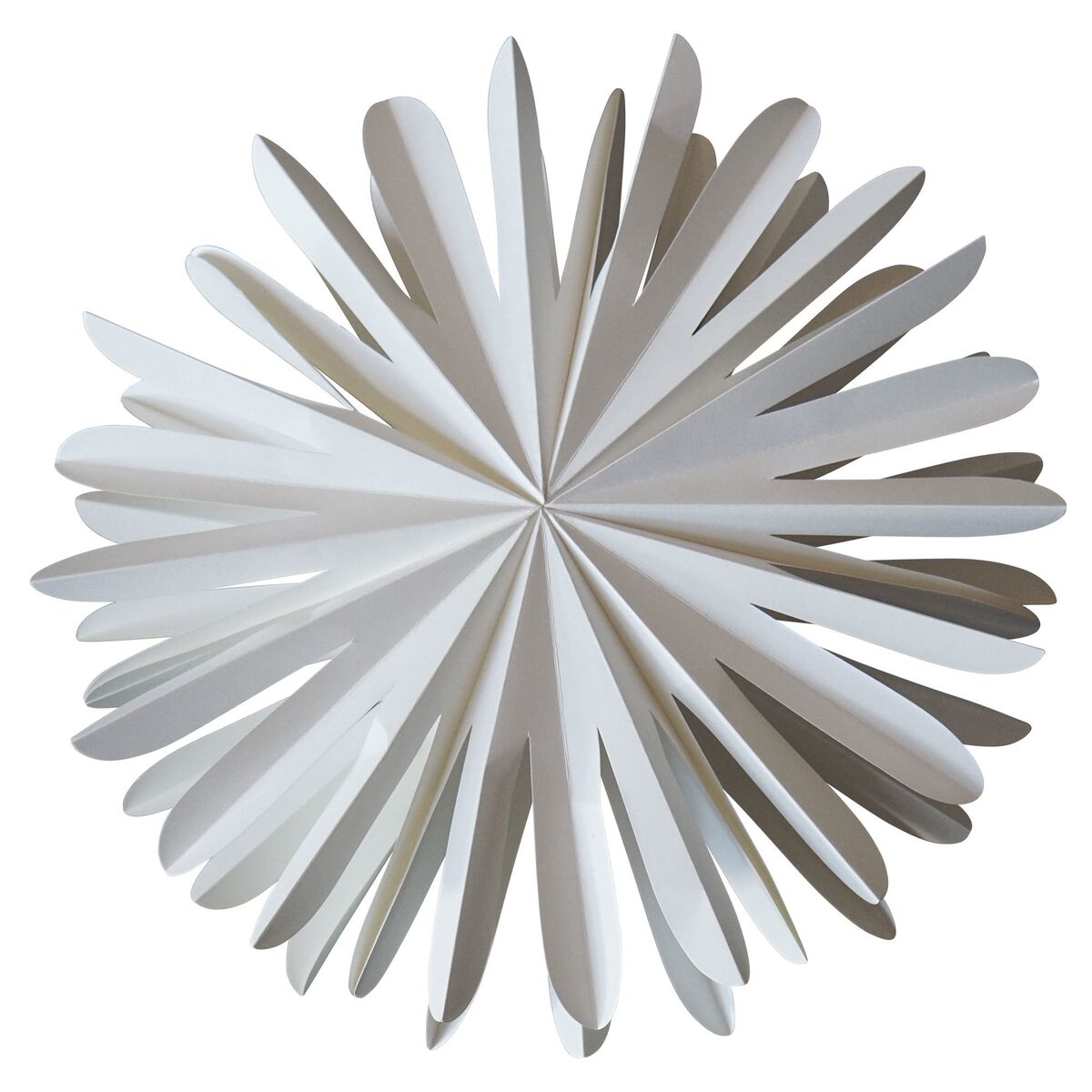 Paper Flake juletrepynt, XL, 40 cm
