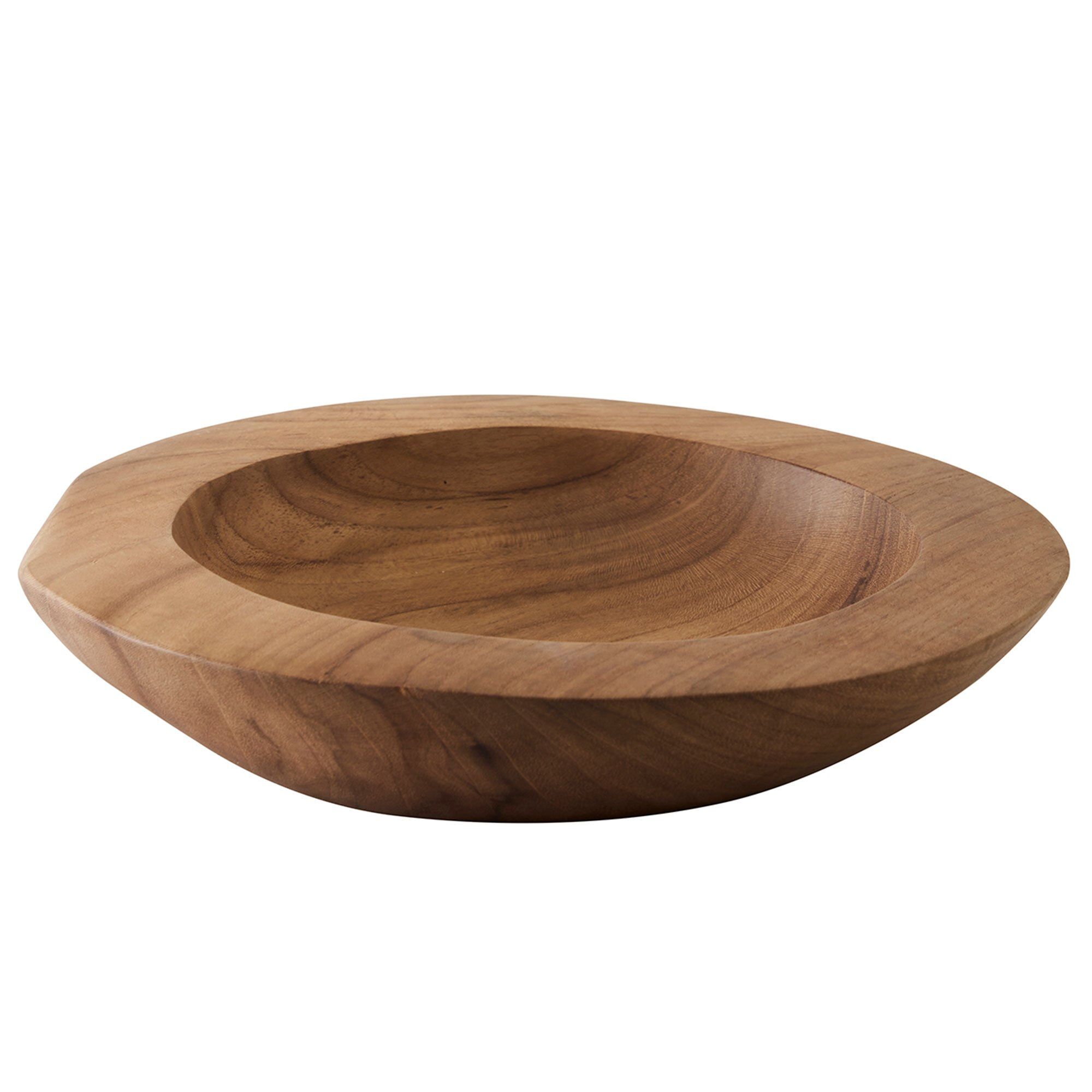 Tell Me More Teak serveringsskål Small Ø25 cm