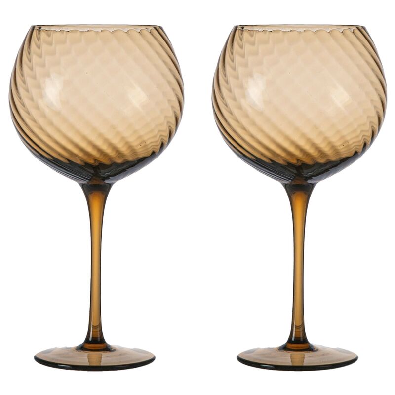 Opacity vinglas 47 cl, 2-pack, brun