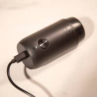 Wine Saver elektrisk vinpump, svart