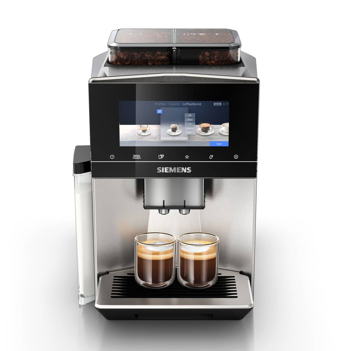 EQ900 Täysautomaattinen espressokeitin, ruostumaton teräs
