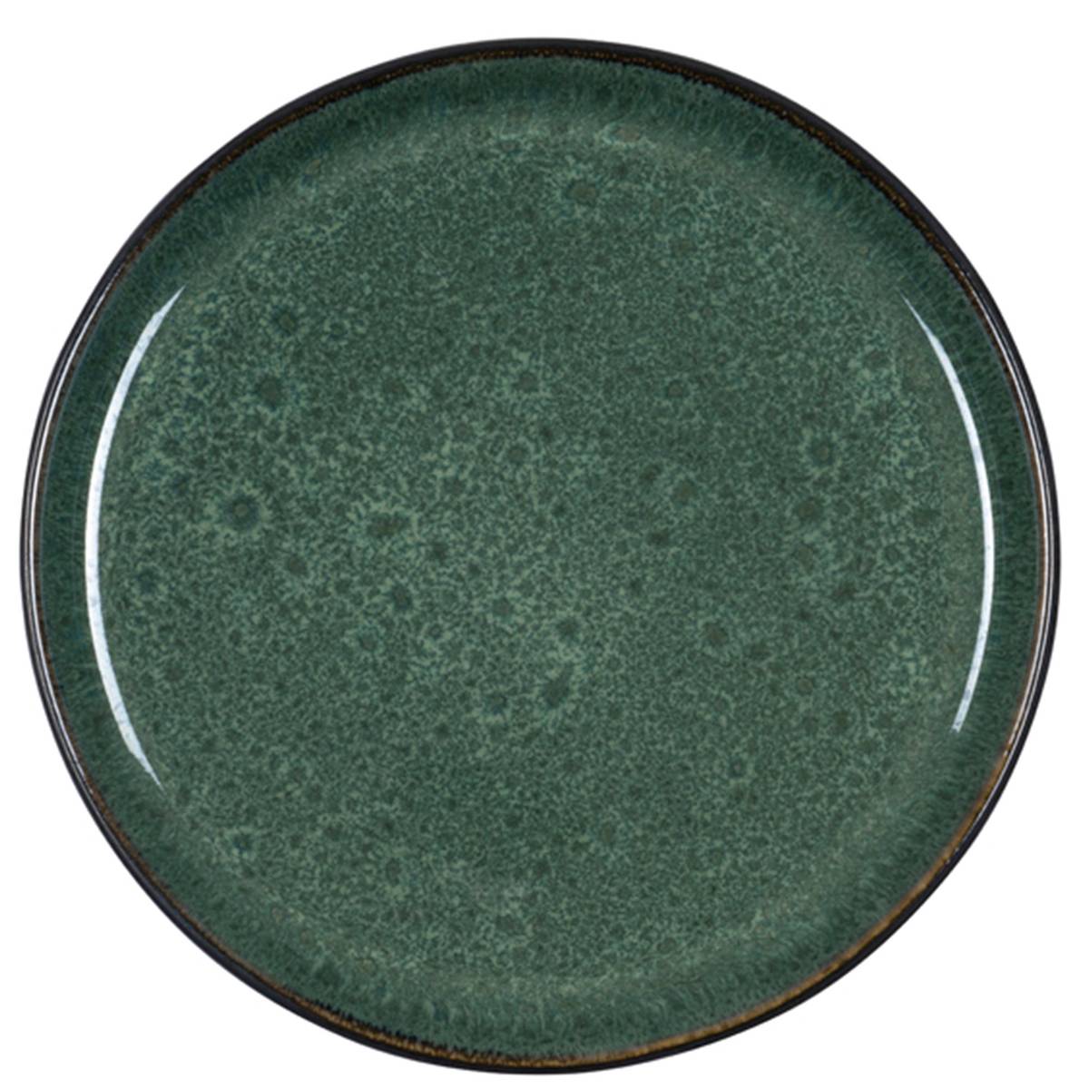 Gastro Tallerken 21 cm, grøn/sort
