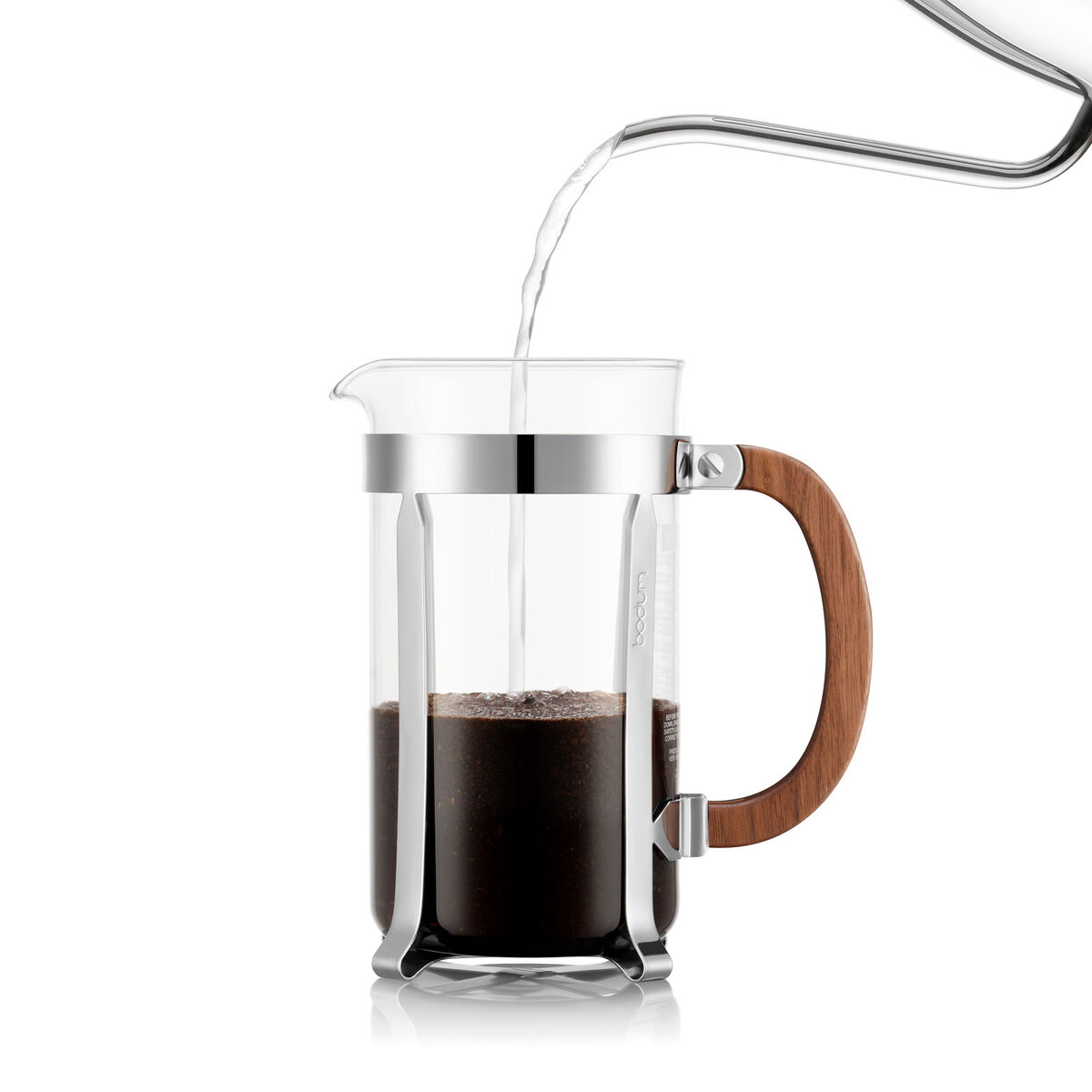 Chambord stempelkande 8 kopper, træ