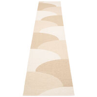 Pappelina Hill matta 70 × 360 cm, vanilla/beige/cream
