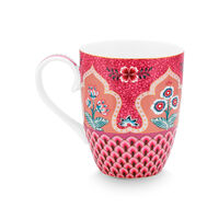 PIP Studio Flower Festival krus 35 cl, rosa