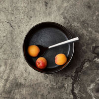 hög skål, 19,5 cm, titanium black