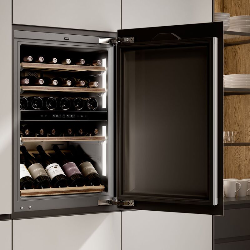 CVI414NX integroitava viinikaappi, musta