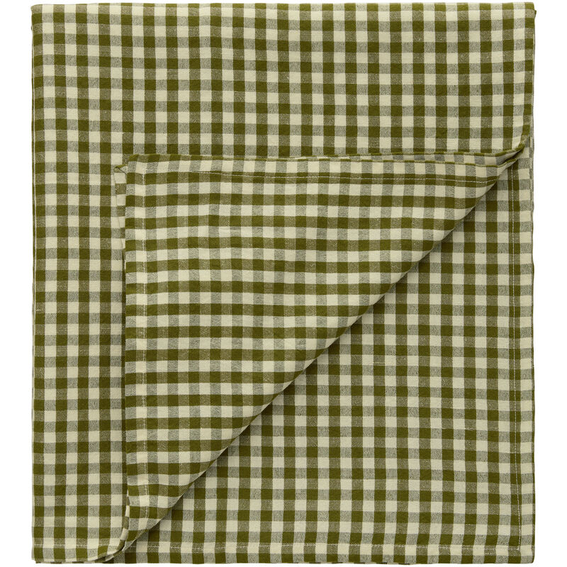 Oliva dug 140x240 cm, grøn