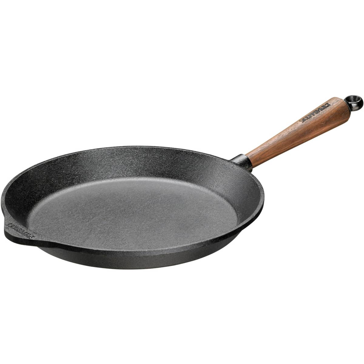 Stekpanna 24 cm Valnötshandtag