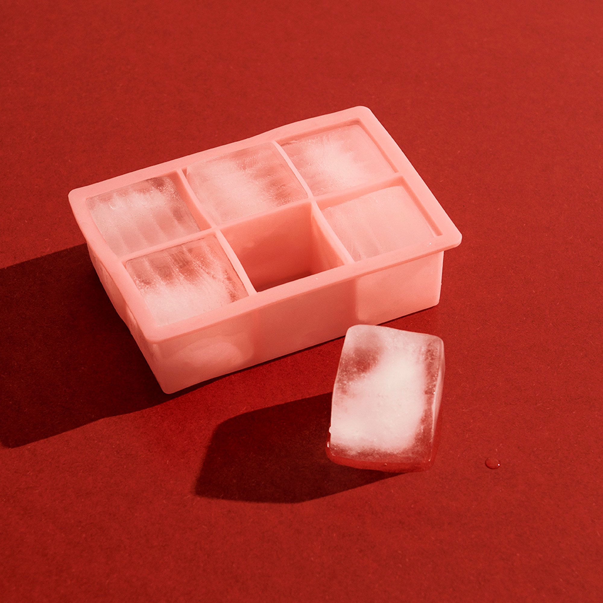 Alternativ bild 1 för HAY - Ice Cube Tray - Isformar - XXL - Pink - H4 X W14 X L18