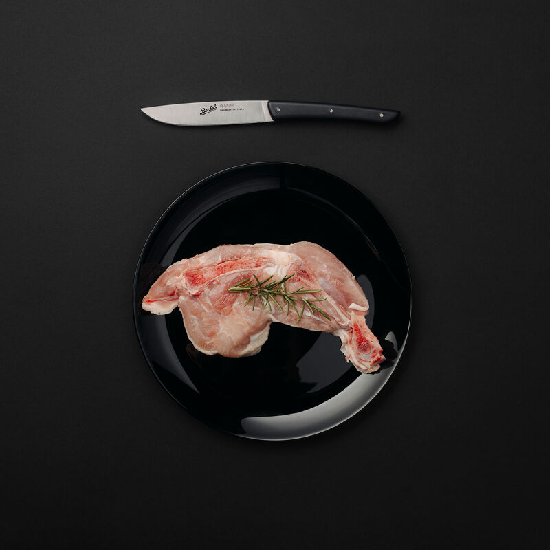Steakkniv 4 stk, sort