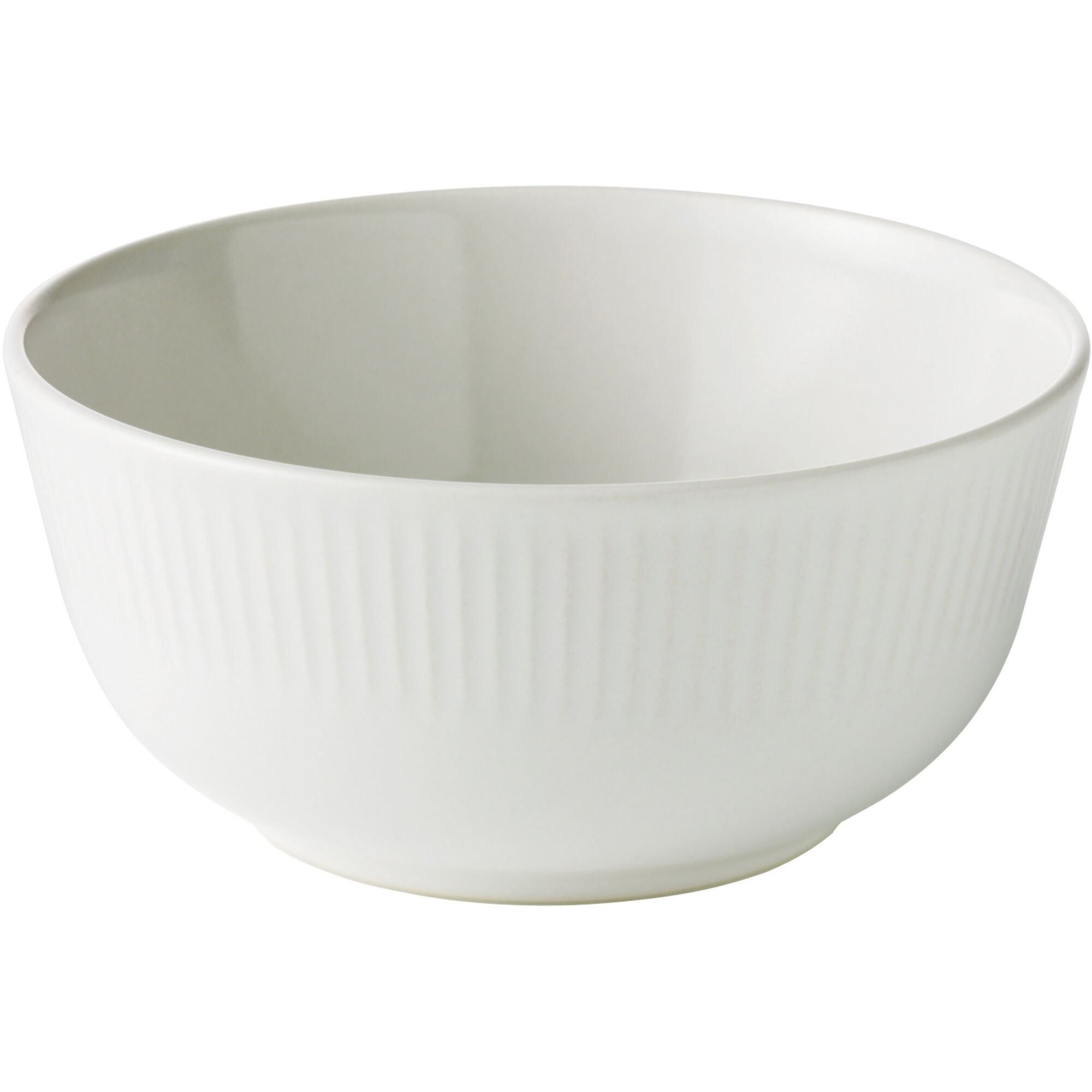Aida Groovy Skål 14,5 cm Vit Stengods