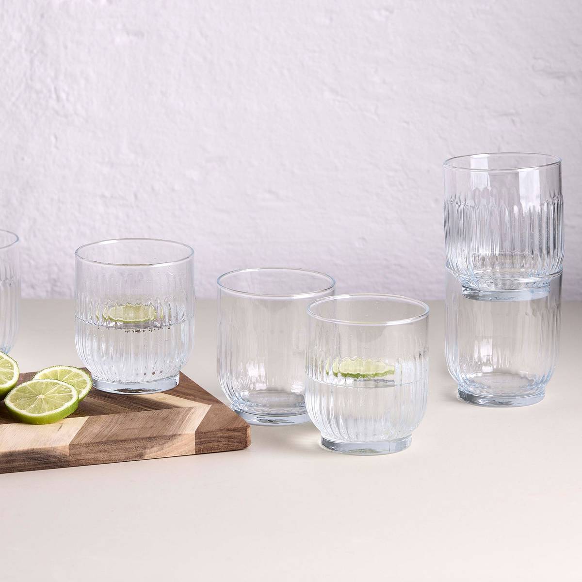 Drikkeglas klar 33 cl, 6-pakning