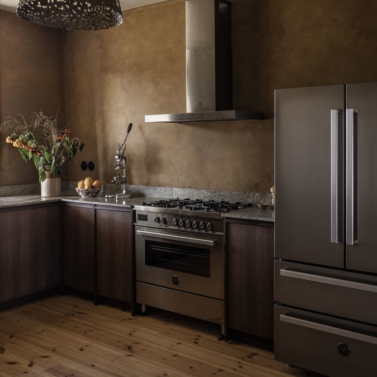 PRO96L1EXT Professional gaskomfur med ovn, 90 cm, rustfrit stål