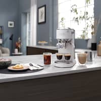 Delonghi Dedica EC890 Duo espressomaskine, hvid