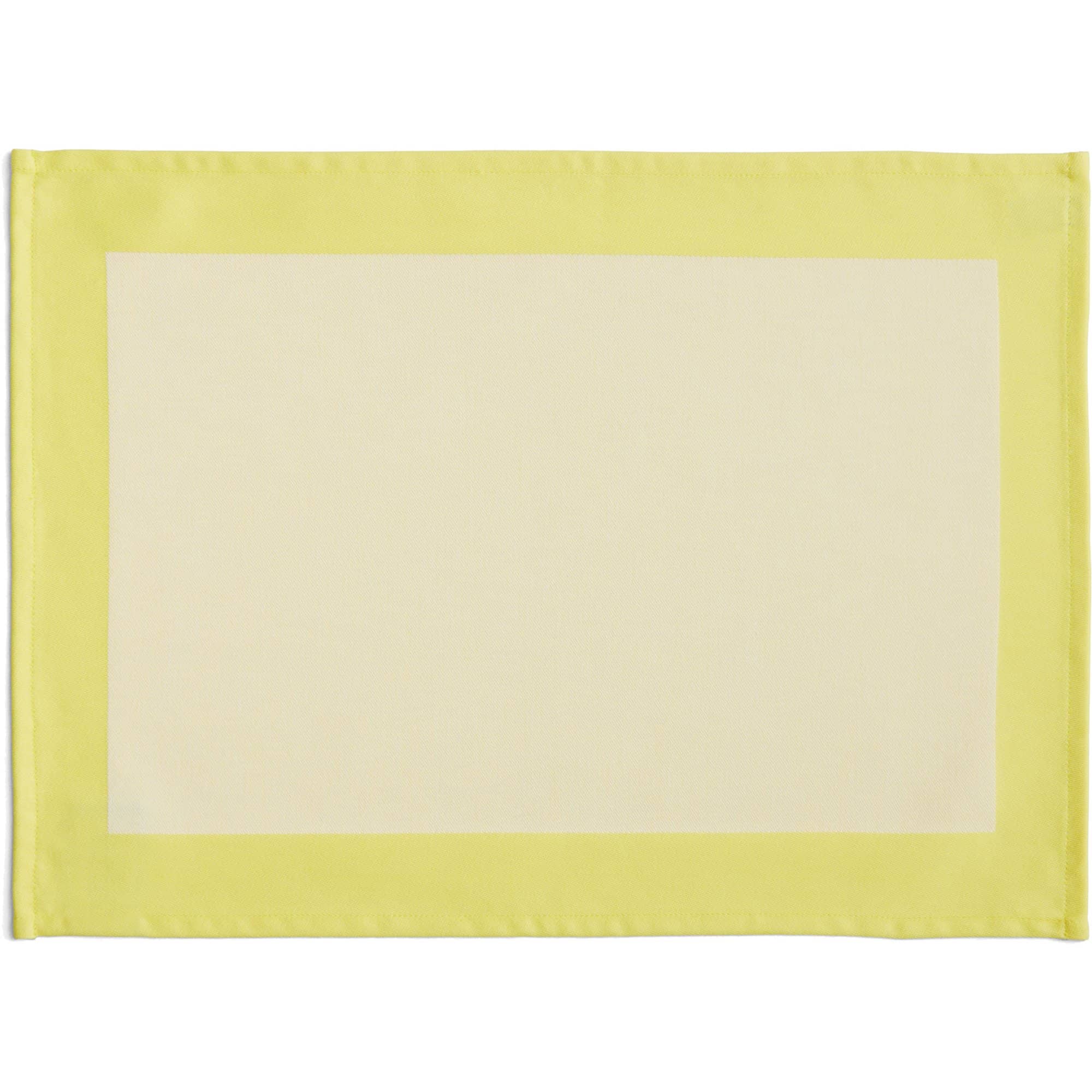 Ram bordbrikke 31x43 cm Yellow