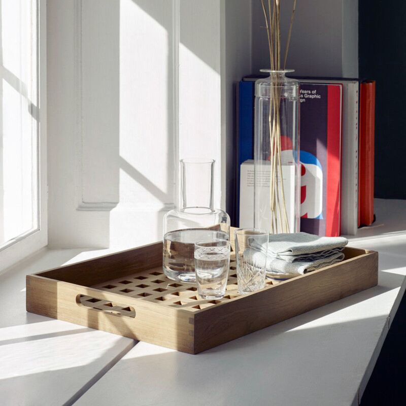 Fionia Bakke 48 x 32 cm. teak