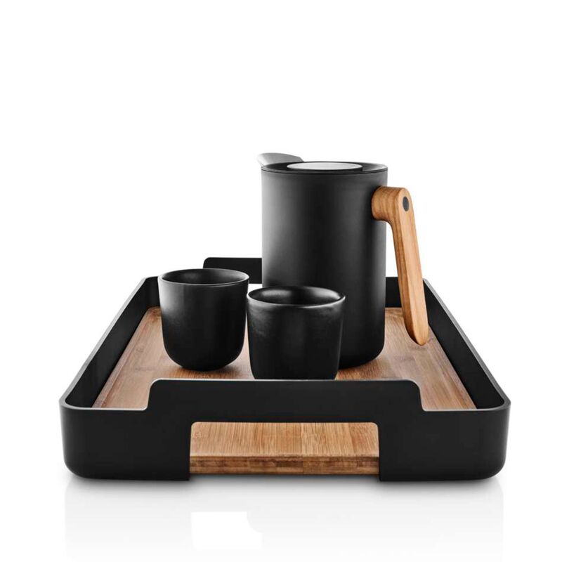 Nordic Kitchen tarjotin suorakaide 35 x 50 cm, musta