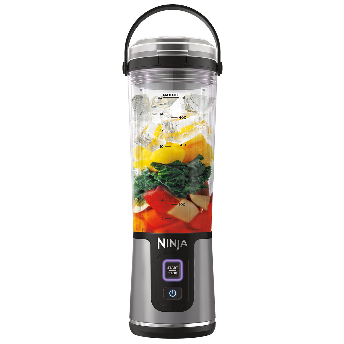 Ninja Blast Trådløs bærbar blender, sort