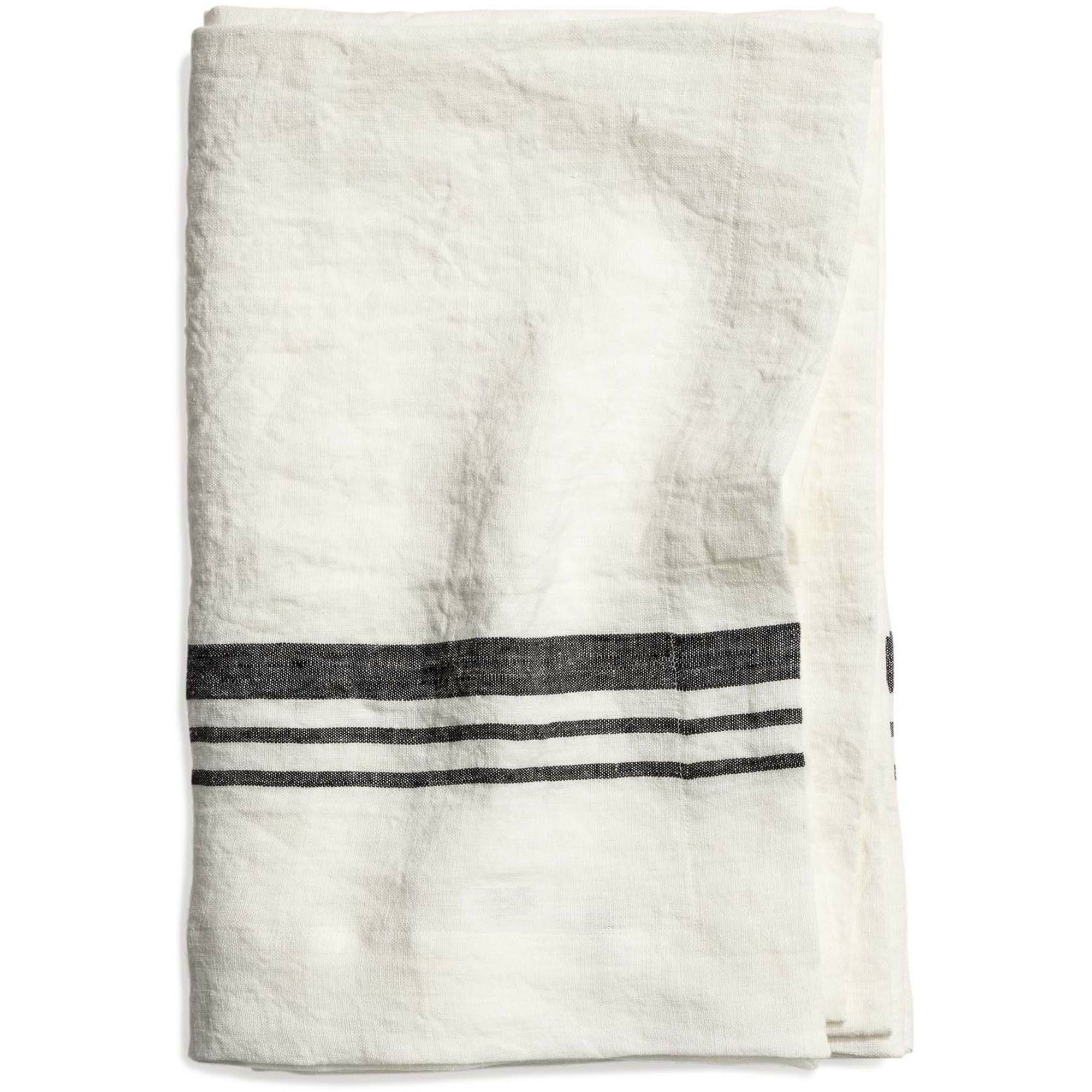 Duk LIMRICK i lin, stripe, Off-White