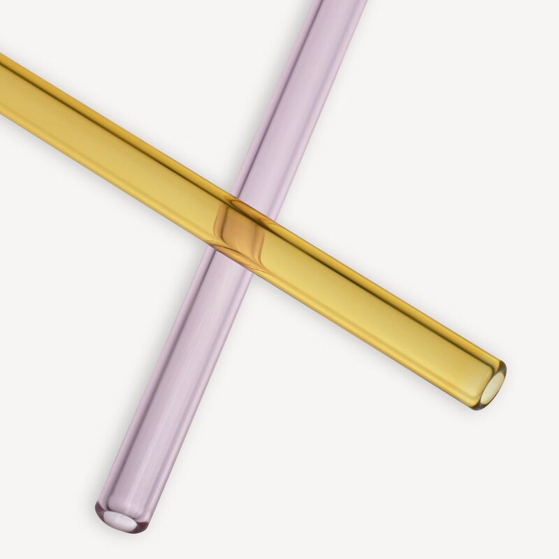 Sipsavor pilli 2 kpl, vaaleanpunainen/keltainen