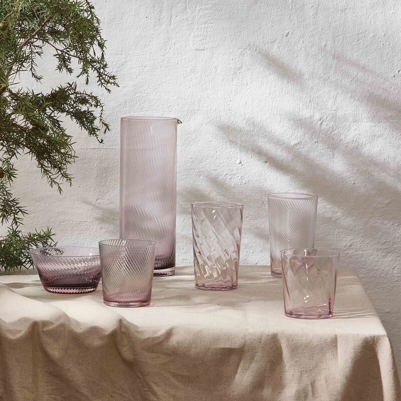 RAW Unique Swirl kande 1,3 liter, pink