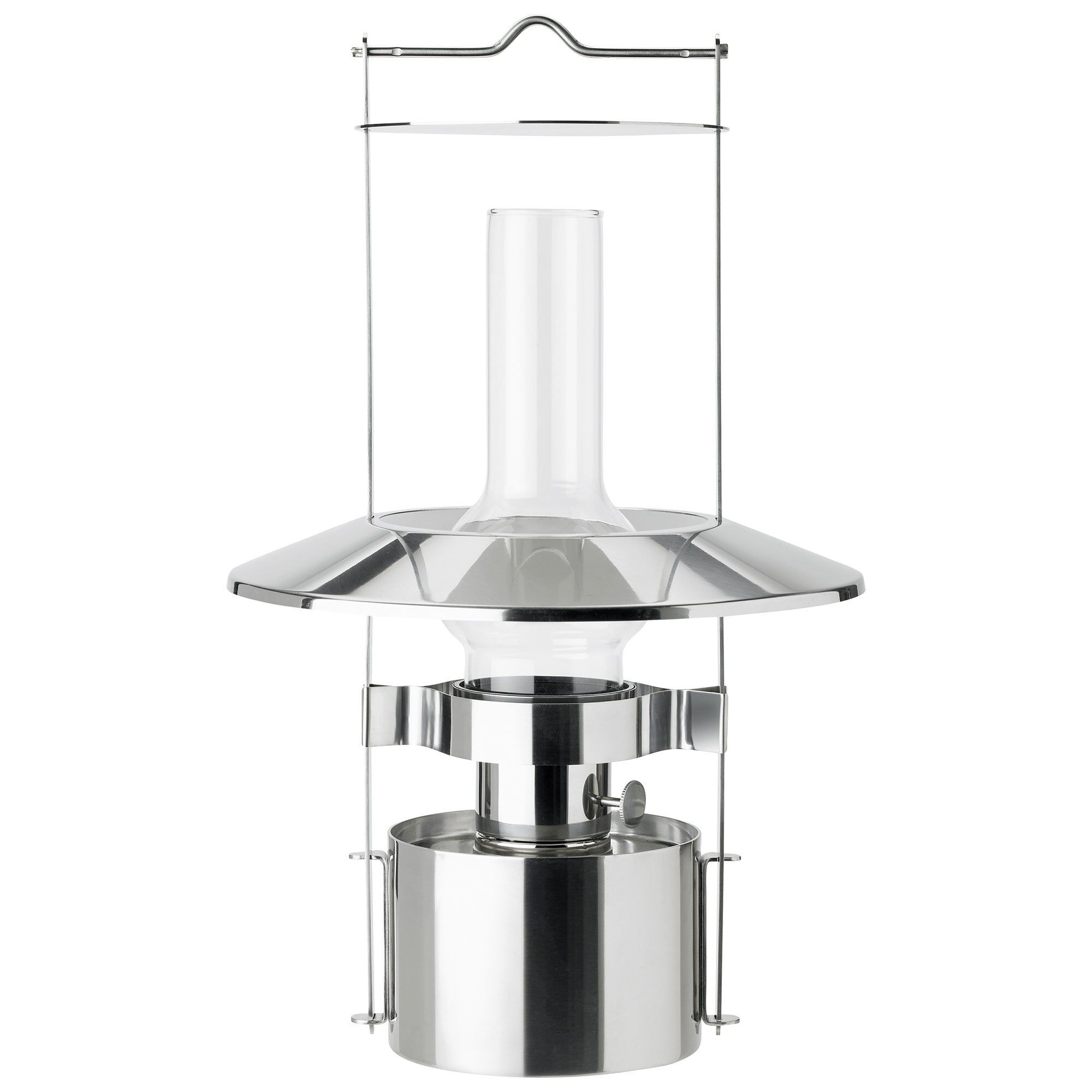 EM bærbar skipslampe 43 cm, stål