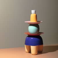 Rhombe Mugg 33 cl Sand