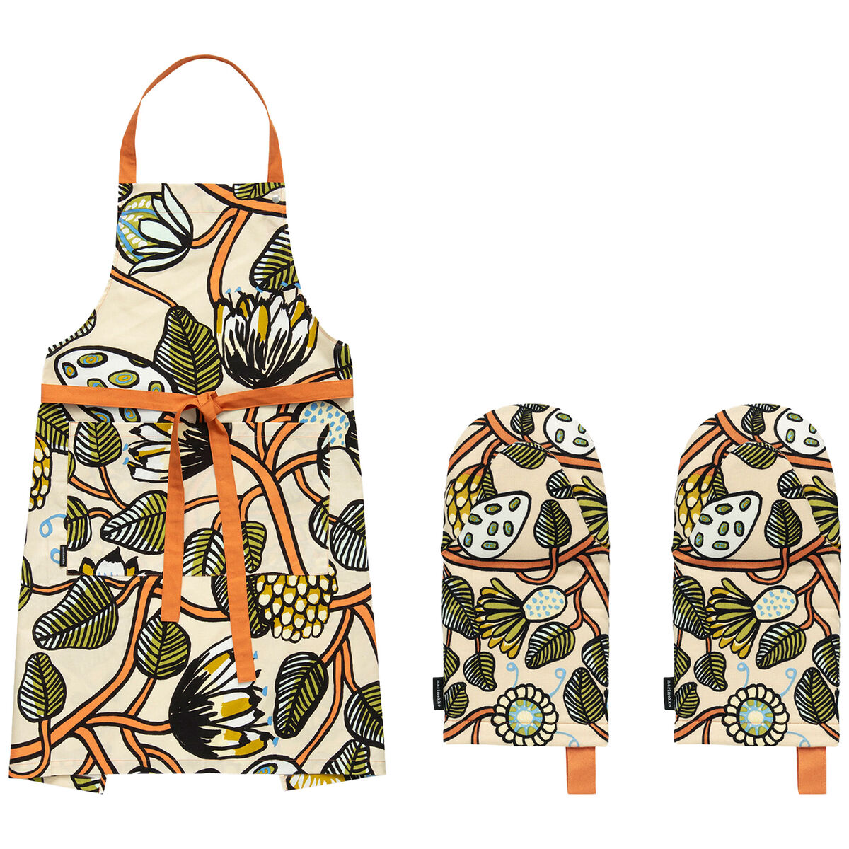 Marimekko Tiara kjøkkentekstilsett 3 deler
